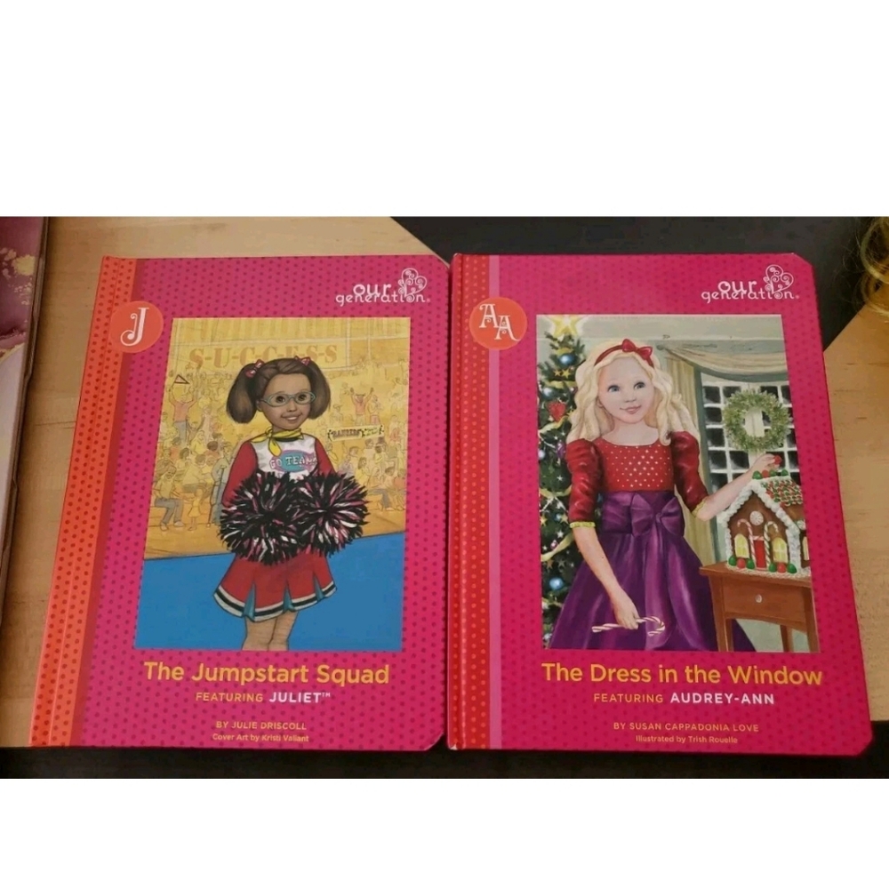 Our Generation Story books Set Of 2 Audrey Ann & Juliet